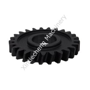China Black Hobbing Helical Gears Cast Steel High Precision Gears High Transmission Speed factory