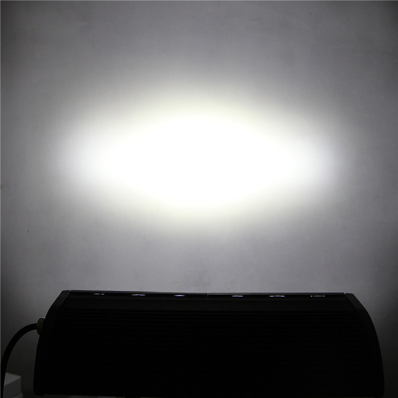Wholesales single row offroad led light bar CREE LED PC lens HCB-L60SDC flood