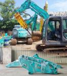 Heavy Duty Excavator Arm Tunnel Machinery Attachment Narrow Profile