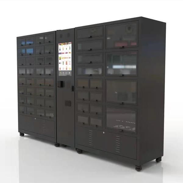 Cooling Vending Cabinet For Seafood With 21.5 Inch Touch Screen Vending Machine