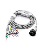 Tinned Copper ECG Cable Assemble for Customized Request Medical Equipment Cable