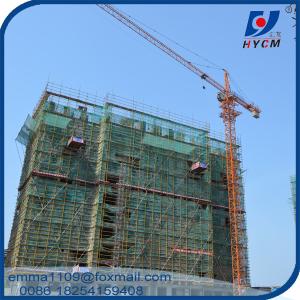 China Tower Crain 8tons QTZ80 Types of Construction Cranes Tower 2.5m Mast factory