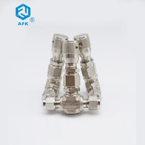 China Nitrogen Gas Metering Stainless Steel Needle Valve 3mm-12mm 1/8 In-1/2 In factory
