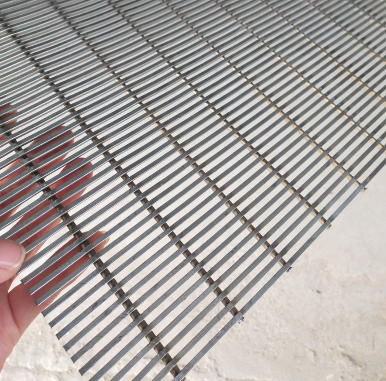 Slotted Stainless Steel Wedge Wire Screen Filter Panel