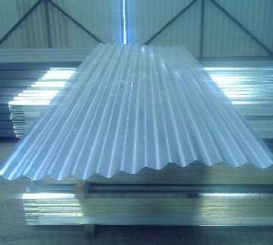 China SGCC, SGCH, G550 JIS 3000mm Galvanised Corrugated Roofing Sheets factory