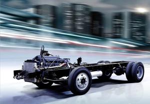 China 7.6m With ABS EQ6760KS3GD Bus Chassis factory