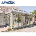Bespoke Aluminium Greenhouses Energy Saving With Double Toughened Roof Glass
