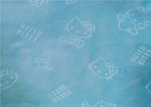 China Warp Knitted Velvet Embossed Minky Velboa Fabric factory
