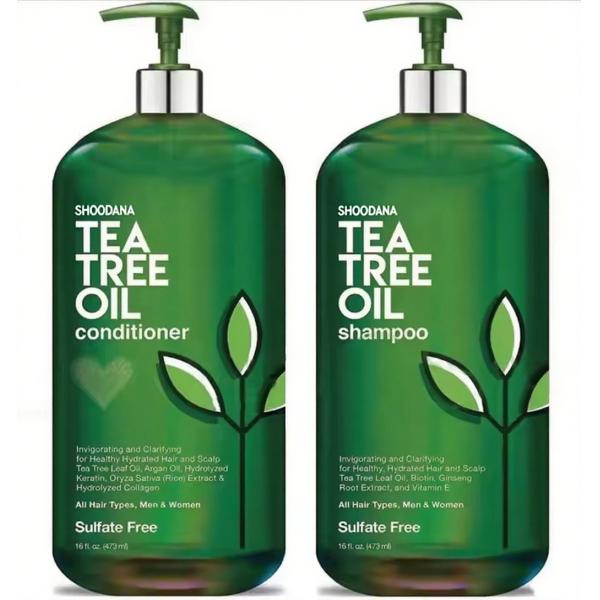 China Natural Tea Tree Oil Organic Private Label Shampoo And Conditioner factory