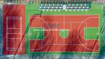 Synthetic Silicon Pu Sports Flooring 4mm Badminton Surfaces