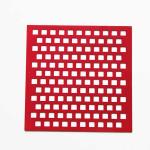 Stainless Steel Painting Square Hole Perforated Sheet For Sunshades