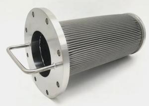 China 80 Micron Heavy Duty Dutch Weave Filter Wire Mesh Pleated Filter Element 10 Inches factory