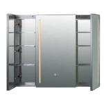 Bathrooms Showers Illuminated Mirror Cabinets Door Intelligent Light Emitting