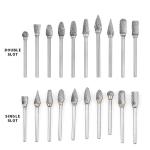 Customized Request Tool Parts Rotary Tungsten Carbide Burrs Rotary File US 10