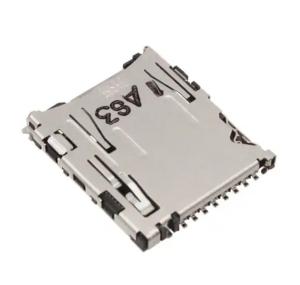 China MICROSD Hirose PC Card Sockets DM3AT-SF-PEJM5 Right Angle Gold on sale