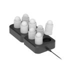 Wi-Fi Rechargeable Flameless Flickering LED Candle Light, Smart Battery Operated