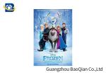 PET / PVC / PP 3D Lenticular Poster Printing , Cartoon Lenticular Movie Poster