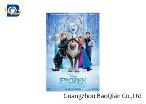 China PET / PVC / PP 3D Lenticular Poster Printing , Cartoon Lenticular Movie Poster Advertisement factory