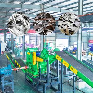 China High Capacity Scrap Metal Crusher Hammer Crusher Iron Steel Crusher Machine factory