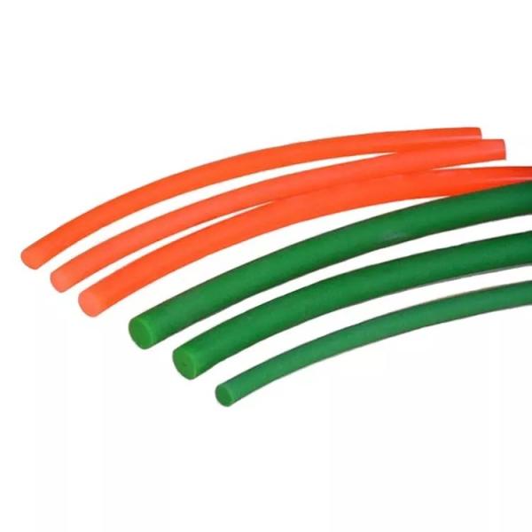 China 2mm Orange Polyurethane Round Belting Cord Reinforced 85A factory