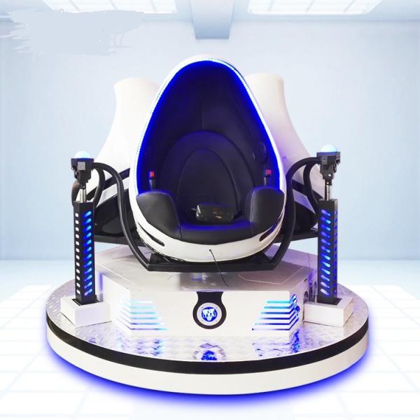 China Cinema Business Virtual Reality Simulator 1 / 2 / 3 Seat 9d VR Egg For Shop factory