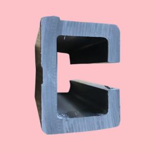 China U Shape UPVC Window Frame Construction Building Material Different Design factory