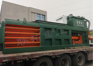 China Energy Saving Horizontal Baling Press Machine Steel Frame Structure Durable factory
