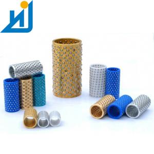 China POM Plastic Bushing Chrome Steel Ball Brass Cage Aluminum Retainer Cage Ball factory