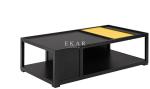 Fashion Designer Storage Rectangle Wood Coffee Table