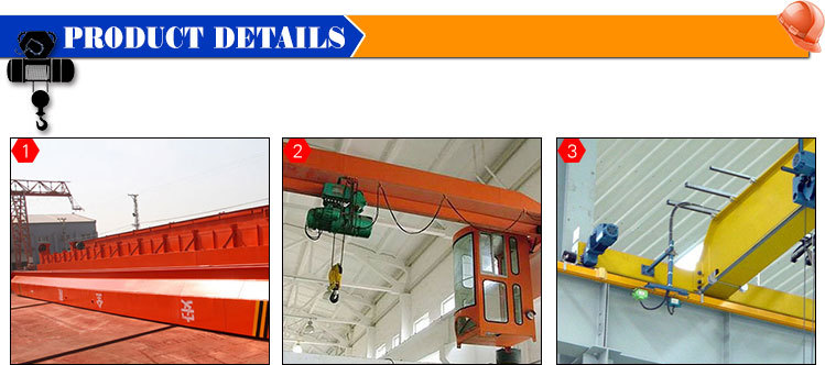 2016 HOT SALE 20 ton electric single girder overhead bridge crane price
