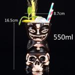 Creative Ceramic Tiki Mugs Hawaiian Cocktail Mug Porcelain Beer Wine Mug