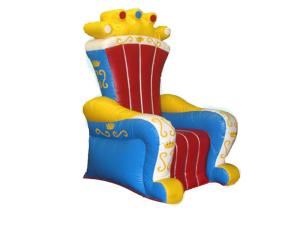 China Ce Certificated Inflatable King Chair Sofa Furniture For Rental factory