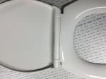 Extra Thick V Type WC Seat Cover , No Slam Oval Toilet Seat Covers
