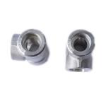 SS316 Stainless Steel Pipe Fitting Tees Forged Technics corrosion resistant