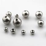 SS304 Solid Stainless Steel Balls With Threaded Blind Half Hole 15MM 15.8MM