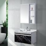 Modern Alunimun Bathroom Vanity/ all aluminum bathroom cabinet/Mirror Cabinet