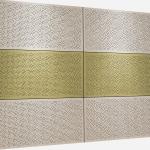 E1 Grade Acoustic Art Panels Sound Absorbing 0.8 High NRC 600x600 1200xL600mm