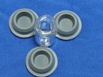 13mm 20mm 32mm Halogenated Lyophilization Medical Butyl Rubber Stopper for Glass