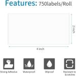 4" X 2" (102 Mm X 51 Mm) Barcode Shipping & Multipurpose Labels, Premium