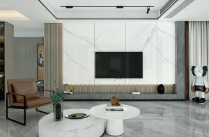 China Grade AAA Acid-Resistance Interior Floor Glazed Polished Porcelain Tile 900x1800x9mm For Decoration factory
