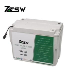 China 2000Cycles Lithium Ion 12v 100ah LiFePO4 Battery Pack For Wheelchair factory