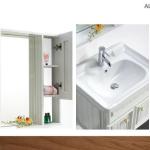 Modern Alunimun Bathroom Vanity/ all aluminum bathroom cabinet/Mirror Cabinet