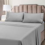 Transform Your Kids Room into a Cozy Retreat with 4PCS 3-Line Embroidery Bed