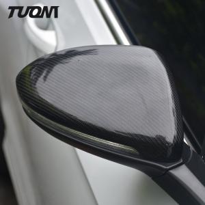 China Right Carbon Fiber Side Mirror Cover Volkswagen Scirocco Passat Beetle CC Replacement factory