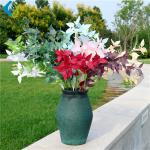 Wedding Decoration Artificial Honeysuckle Flowers , Lonicera Japonica Leaves