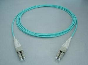 China Fiber Patch Cord LC To LC , Multimode / Single Mode Fibre Patch Leads factory