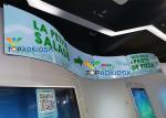 Ultra Thin Flexible OLED Advertising Display 1920x1080 15MM Thickness