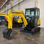 Epa / Euro 5 Mini Excavator Machine 2 Ton 1 Ton 1.7 Ton