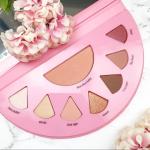 Semicircular Empty Watermelon Slice 8 Shades Cosmetic Eyeshadow Palette
