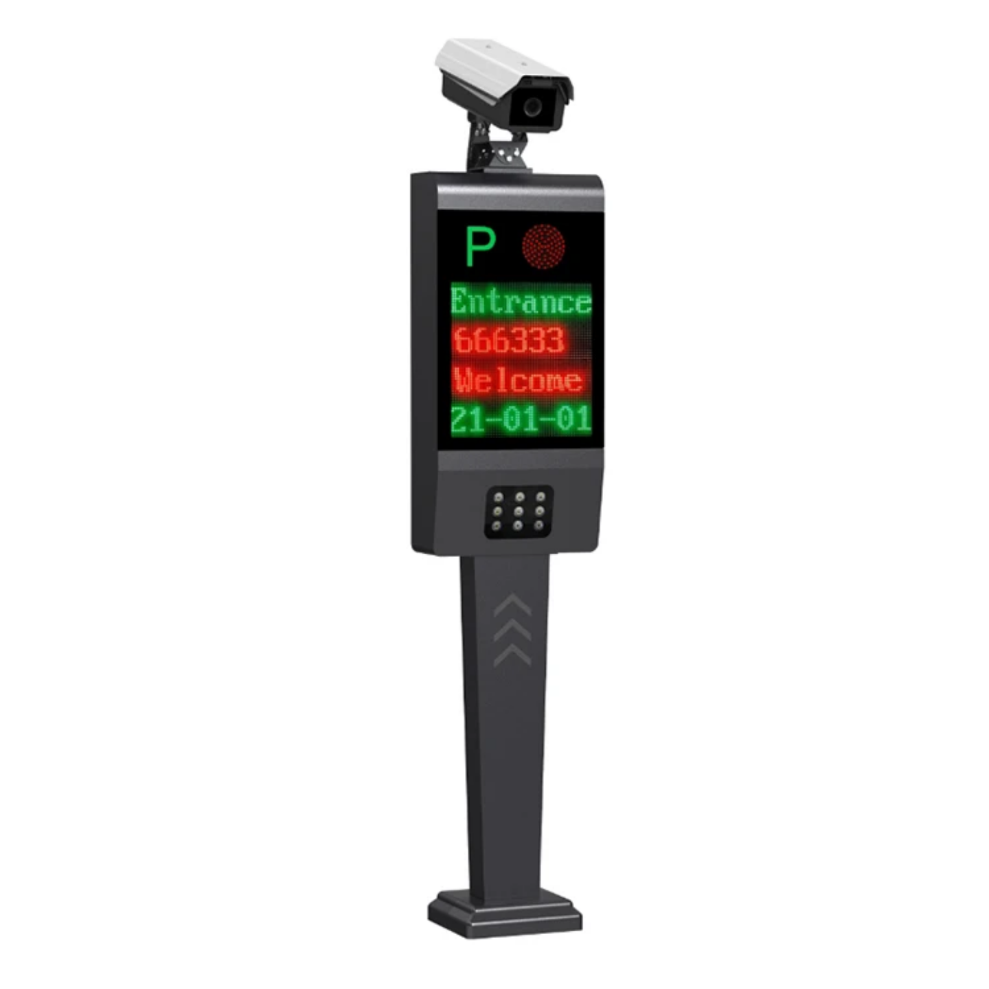 Parking barrier gate License plate recognition system Parking access control